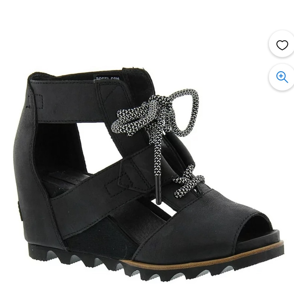Sorel Womens JOANIE LACE WEDGE SANDAL